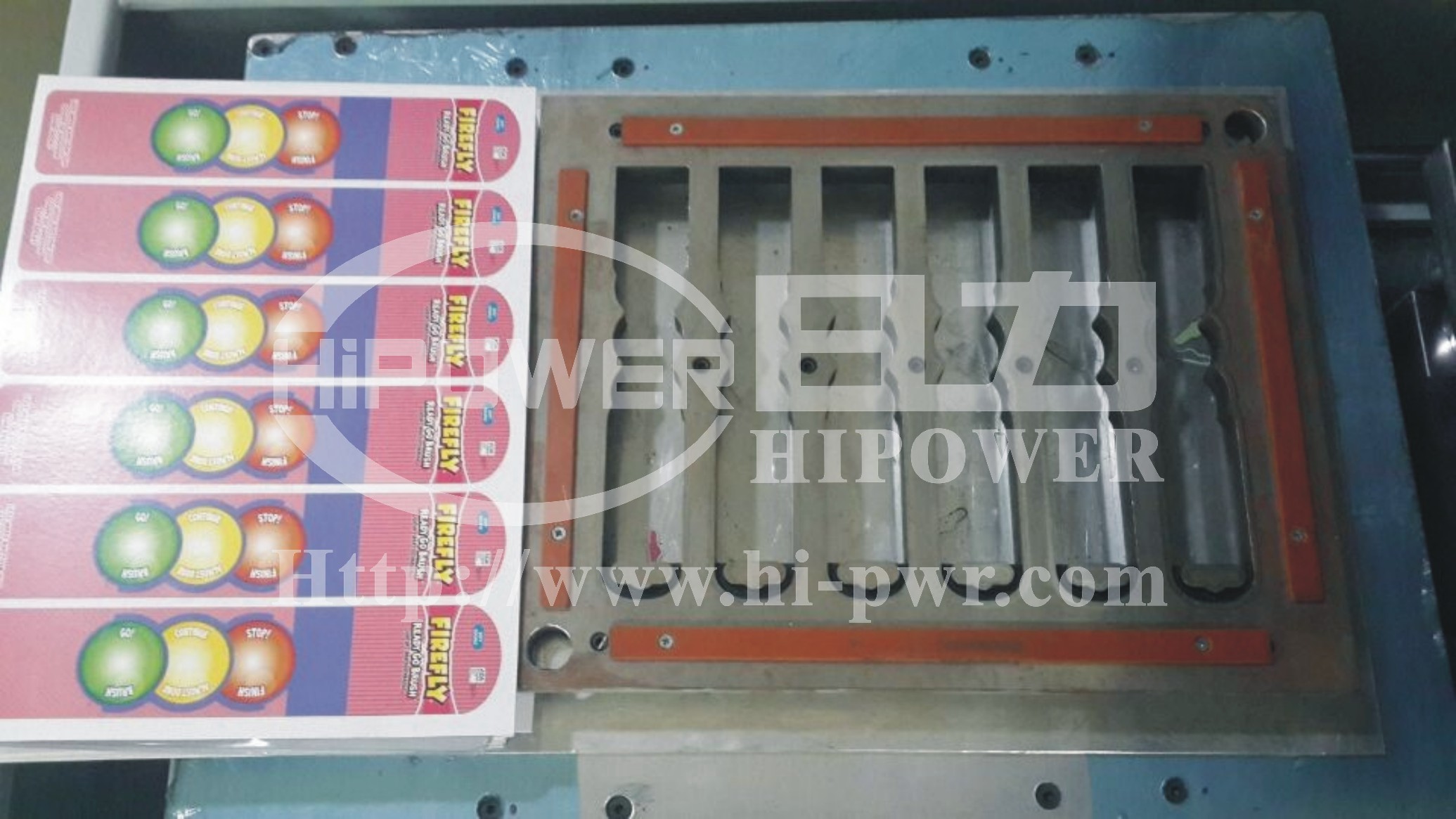 自動(dòng)滑臺式PVC,牙刷包裝機器